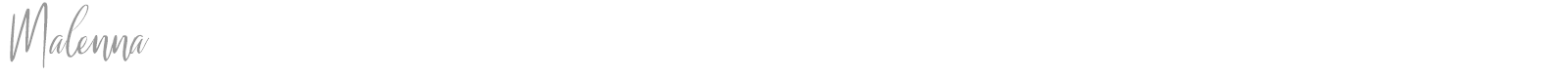 Malenna font preview